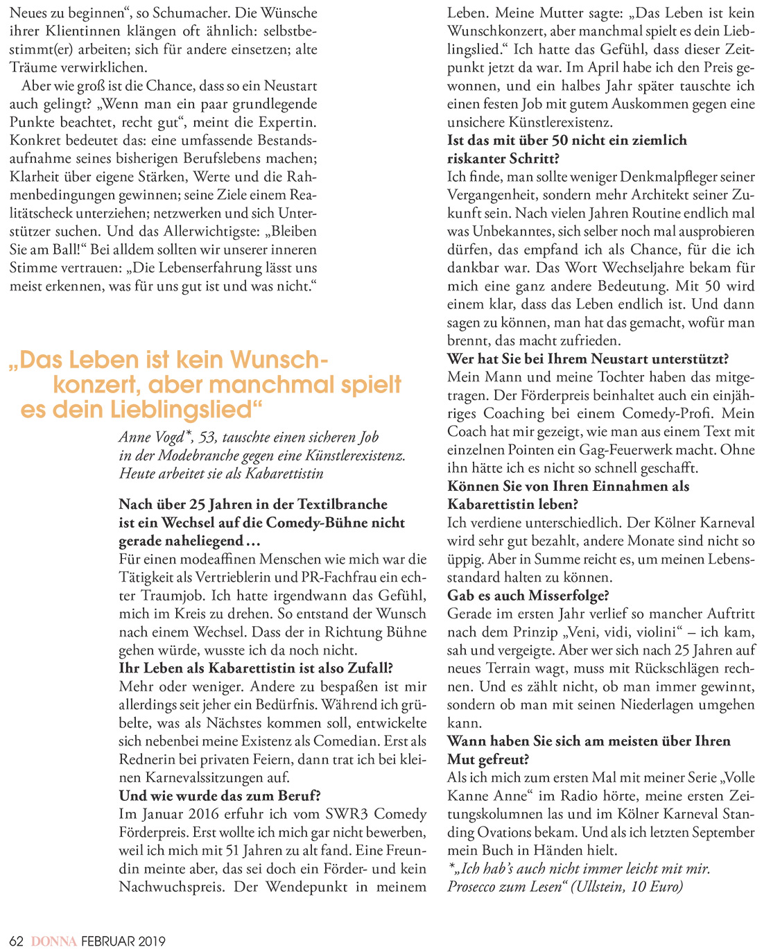 Der Job nach dem Job