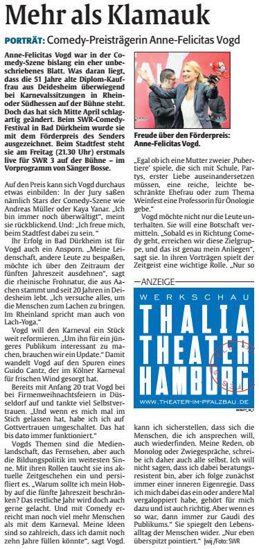 Mehr als Klamauk